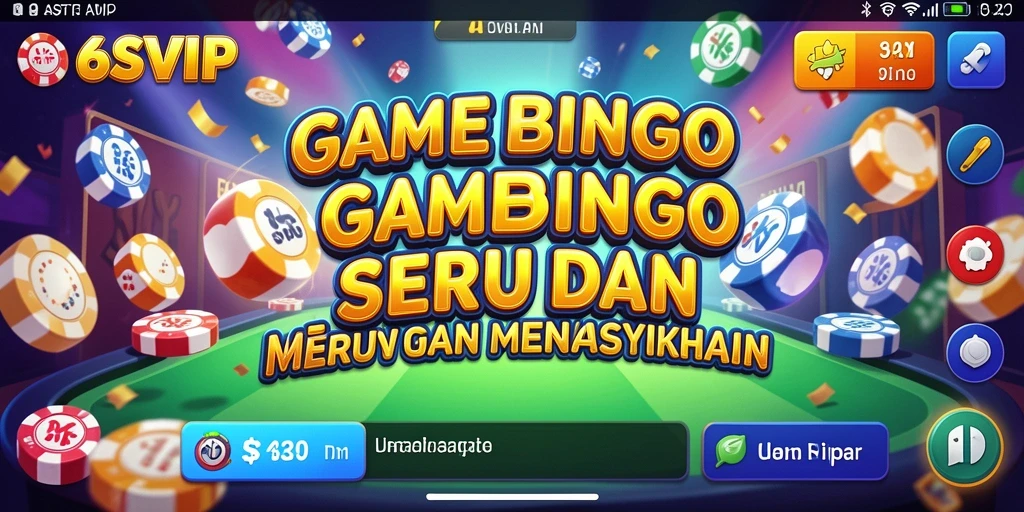 Screenshot gameplay Bingo dengan suasana yang mengesankan.