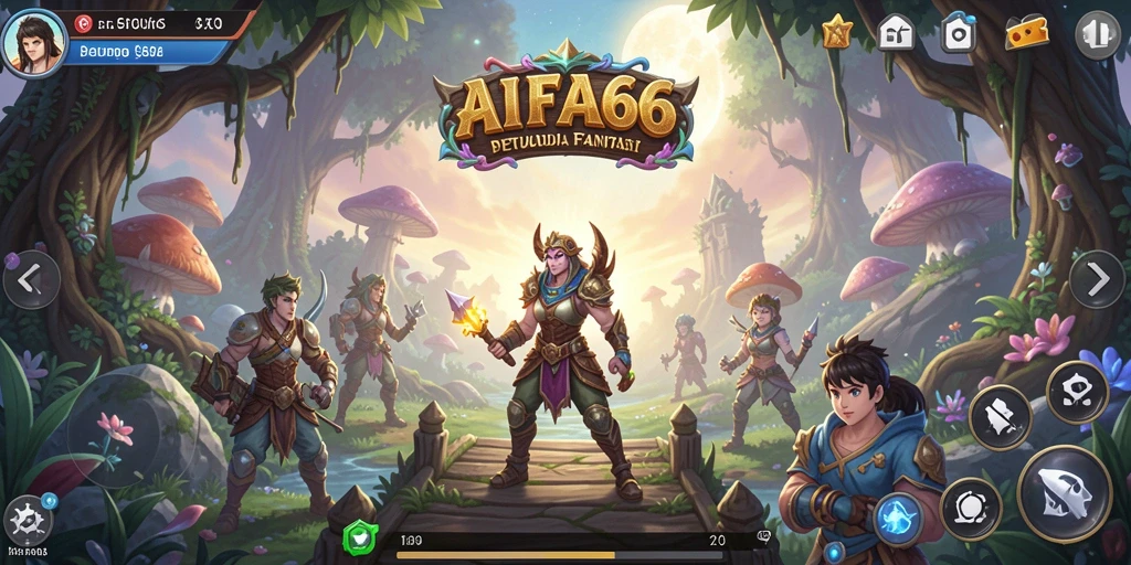 Gameplay menegangkan AIFA66 yang penuh dengan aksi dan petualangan.