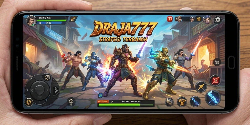 Tampilan gameplay menarik DRAJA777 yang menunjukkan taktik strategi.