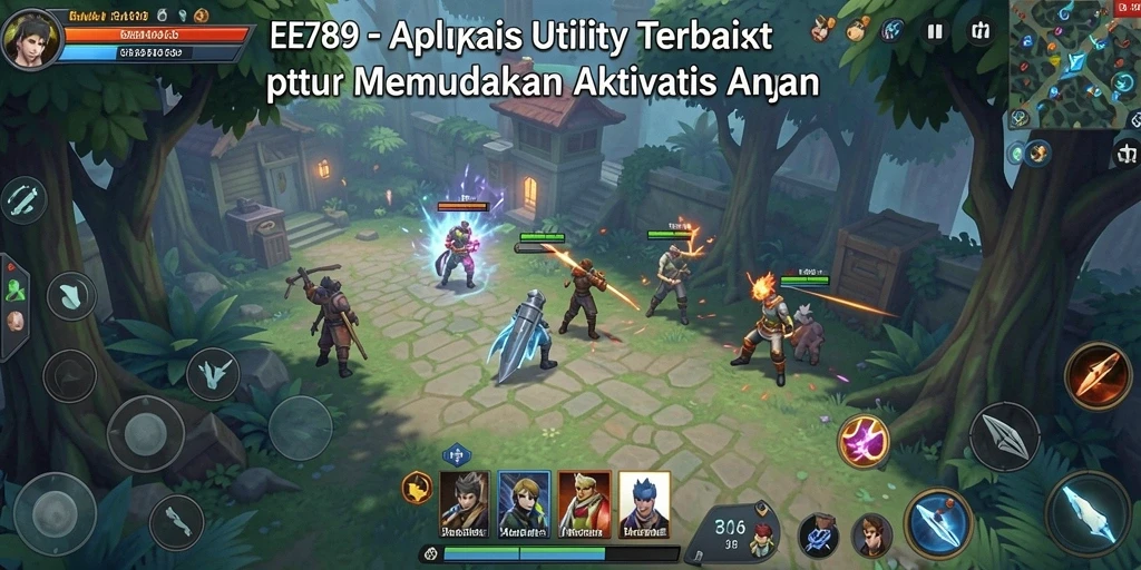 Tampilan intuitif dan fungsional dari EE789 untuk manajemen Utility.