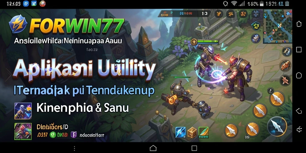 Tampilan antarmuka FORWIN77 yang intuitif dan menarik.