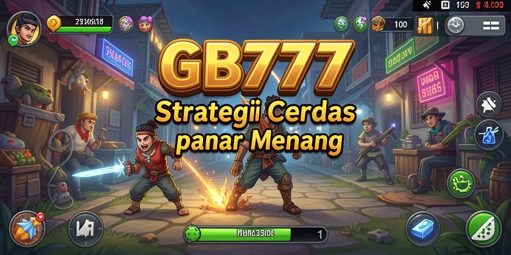 Gameplay GB777 menampilkan pertempuran strategis yang mendebarkan.
