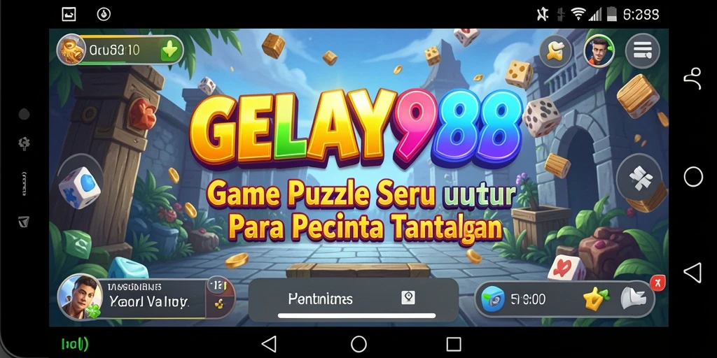 Screenshot gameplay <strong>GELAY88</strong> dengan tantangan Puzzle yang menarik.