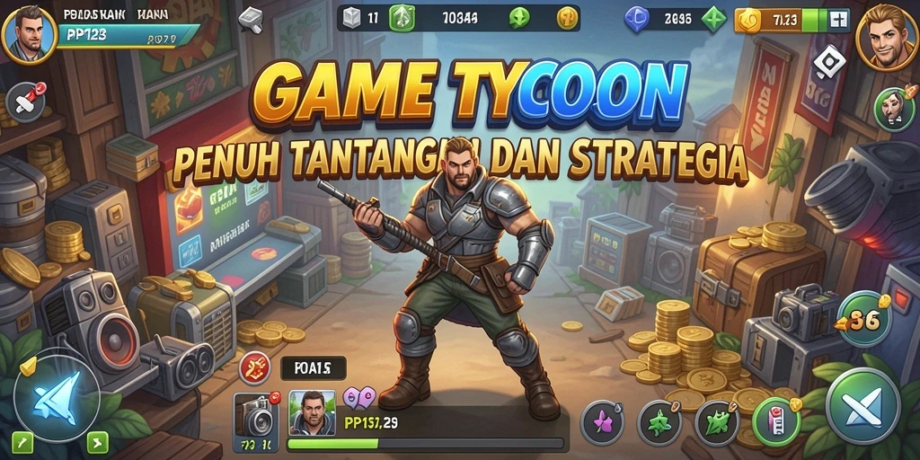 Tampilan gameplay PP123 yang seru dan interaktif.